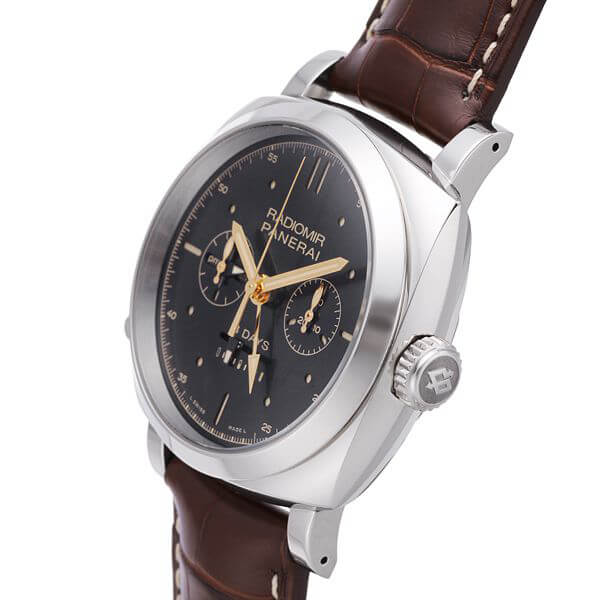パネライスーパーコピー ラジオミール 1940 クロノ 8デイズ GMT オロ・ビアンコ PAM00503 